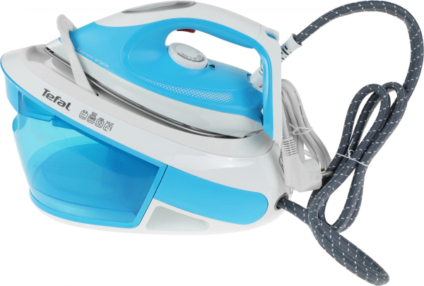 Купить Парогенератор Tefal SV8002E0 голубой/белый